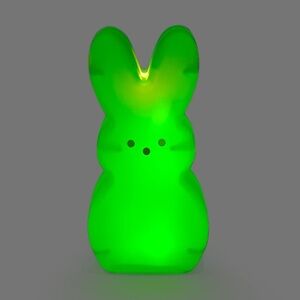 Peeps Green Bunny Mold LED 10 Inches Tall NWT